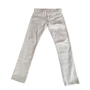 Hudson Jeans White Skinny‎ Leg Pants Made in USA Women Size 26